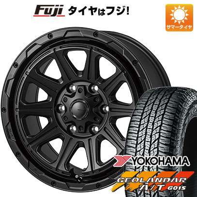 クーポン配布中 【新品国産6穴139.7車】 夏タイヤ ホイール4本セット 285/70R17 ヨコハマ ジオランダー A/T G015 OWL/RBL モンツァ HI BLOCK レグルス 17インチ :fuji 11822 124896 24489 24489:フジコーポレーション