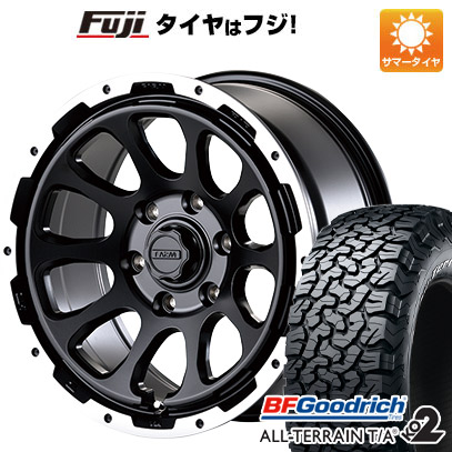 【新品国産6穴139.7車】 夏タイヤ ホイール4本セット 285/70R17 BFグッドリッチ オールテレーンT/A KO2 RWL/RBL モーターファーム ファームD10 17インチ :fuji 11822 120888 21284 21284:フジコーポレーション