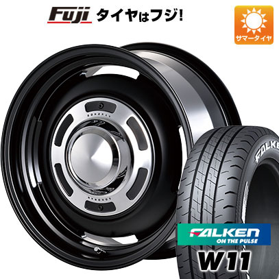 【新品】ハイエース200系 夏タイヤ ホイール4本セット 215/65R16 109/107N ファルケン W11 モーターファーム ソノーラ 16インチ :fuji 2186 120902 29685 29685:フジコーポレーション