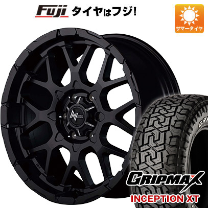 【新品国産6穴139.7車】 夏タイヤ ホイール4本セット 265/65R17 グリップマックス インセプション X/T RWL(限定) MID ナイトロパワー M28 バレット 17インチ :fuji 11822 133622 33364 33364:フジコーポレーション