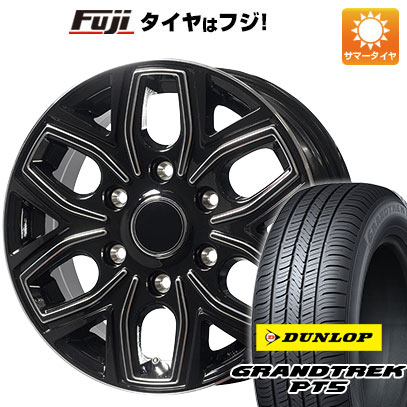 クーポン配布中 【新品国産6穴139.7車】 夏タイヤ ホイール4本セット 265/65R17 ダンロップ グラントレック PT5 ブランドル P03BF 17インチ :fuji 11822 137166 40833 40833:フジコーポレーション