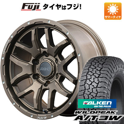 【新品国産6穴139.7車】 夏タイヤ ホイール4本セット 35X12.5R17 ファルケン ワイルドピーク A/T3W レイズ デイトナ F6ブースト 17インチ :fuji 11822 139318 31927 31927:フジコーポレーション