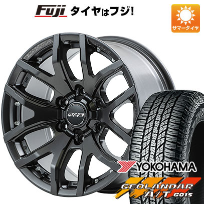 クーポン配布中 【新品】プラド 夏タイヤ ホイール4本セット 265/65R17 ヨコハマ ジオランダー A/T G015 OWL/RBL レイズ デイトナ F6ゲイン 17インチ :fuji 11822 139314 30618 30618:フジコーポレーション