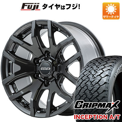 【新品国産6穴139.7車】 夏タイヤ ホイール4本セット 265/50R20 グリップマックス インセプション A/T RWL(限定) レイズ デイトナ F6ゲイン 20インチ :fuji 11803 139639 33663 33663:フジコーポレーション