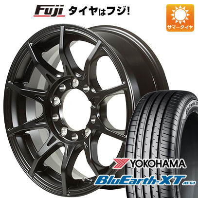 【新品】ジムニーシエラ 夏タイヤ ホイール４本セット 215/70R16 ヨコハマ ブルーアース XT AE61 ゴジゲン ブラックマン G I 16インチ｜fujicorporation