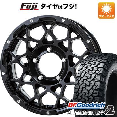 【新品】ジムニーシエラ 夏タイヤ ホイール４本セット 215/70R16 BFグッドリッチ オールテレーンT/A KO2 RWL/RBL トライスター BRUT BR 55 16インチ :fuji 16701 151447 22212 22212:フジコーポレーション