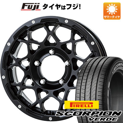 【新品】ジムニーシエラ 夏タイヤ ホイール４本セット 215/70R16 ピレリ スコーピオン ヴェルデ トライスター BRUT BR-55 16インチ｜fujicorporation