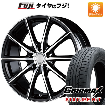 【新品国産5穴114.3車】 夏タイヤ ホイール4本セット 235/55R18 グリップマックス スタチャー H/T BSW（限定） ブリヂストン エコフォルム CRS/15 18インチ :fuji 1303 93141 38304 38304:フジコーポレーション