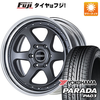 【新品】ハイエース200系 夏タイヤ ホイール4本セット 225/50R18 107/105H ヨコハマ PARADA PA03 ブラックレター エセックス EL 18 18インチ : fuji 2188 108142 32356 32356 : フジコーポレーション