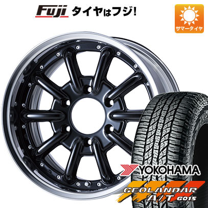 【新品】キャラバン 夏タイヤ ホイール4本セット 215/65R16 109/107S ヨコハマ ジオランダー A/T G015 WL/RBL エセックス ENCB 2P 16インチ :fuji 4861 95182 37520 37520:フジコーポレーション