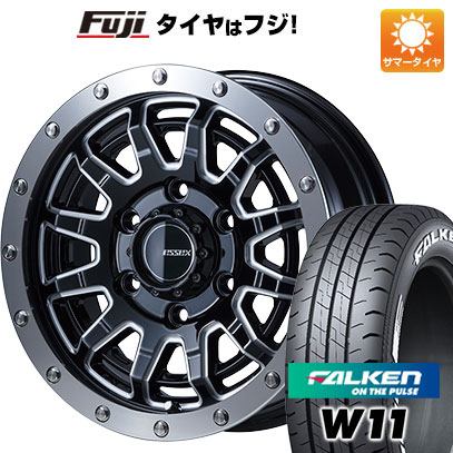 【新品】ハイエース200系 夏タイヤ ホイール4本セット 195/80R15 107/105N ファルケン W11 エセックス EX 15 15インチ :fuji 2185 138659 29684 29684:フジコーポレーション