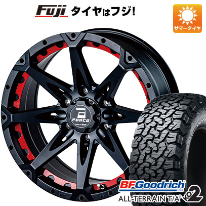 【新品国産6穴139.7車】 夏タイヤ ホイール4本セット 285/70R17 BFグッドリッチ オールテレーンT/A KO2 RWL/RBL フォース デナリ 17インチ :fuji 11822 106883 21284 21284:フジコーポレーション