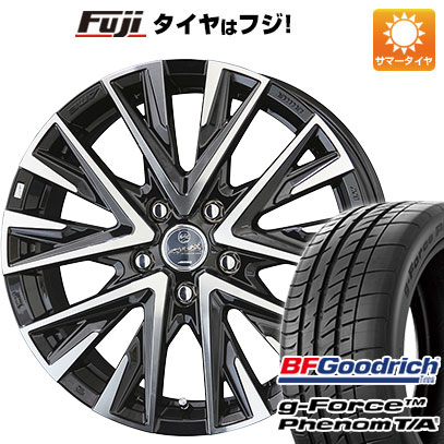 【新品国産5穴114.3車】 夏タイヤ ホイール４本セット 225/55R17 BFグッドリッチ(フジ専売) g FORCE フェノム T/A 共豊 スマック レジーナ 17インチ :fuji 1861 128775 41281 41281:フジコーポレーション