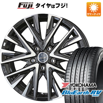 クーポン配布中 【パンク保証付】【新品国産5穴114.3車】 夏タイヤ ホイール4本セット 225/60R17 ヨコハマ ブルーアース RV 03 共豊 スマック レジーナ 17インチ :fuji 1845 128775 36878 36878:フジコーポレーション