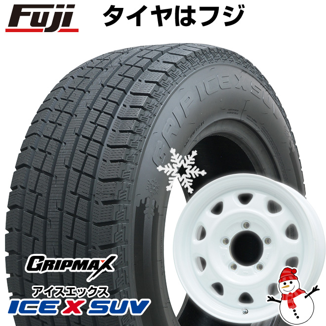 【新品】ジムニーシエラ用 スタッドレスタイヤ ホイール4本セット 195/80R15 グリップマックス アイスX SUV BSW(限定) レアマイスター LMG OFF STYLE 15インチ : fuji 18301 120575 42744 42744 : フジコーポレーション