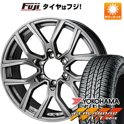 【新品】プラド 夏タイヤ ホイール4本セット 265/60R18 ヨコハマ ジオランダー A/T G015 OWL/RBL モンツァ カゼラH301 18インチ｜fujicorporation