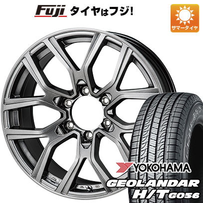 クーポン配布中 【新品】プラド 夏タイヤ ホイール4本セット 265/65R17 ヨコハマ ジオランダー H/T G056 モンツァ カゼラH301 17インチ :fuji 11822 151440 21372 21372:フジコーポレーション