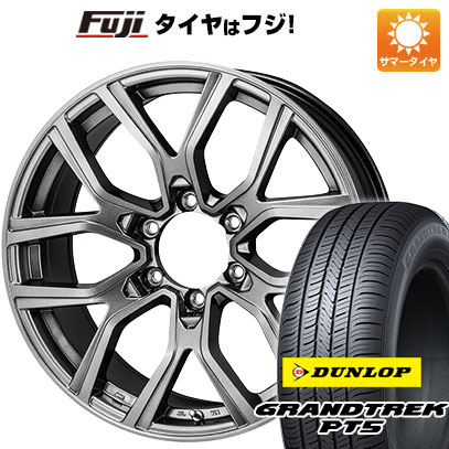 クーポン配布中 【新品国産6穴139.7車】 夏タイヤ ホイール4本セット 265/70R17 ダンロップ グラントレック PT5 モンツァ カゼラH301 17インチ :fuji 11822 151440 40835 40835:フジコーポレーション