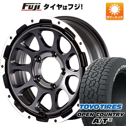 【新品】ジムニーシエラ 夏タイヤ ホイール4本セット 215/70R16 トーヨー オープンカントリー A/T III RBL モーターファーム ファームD10 16インチ :fuji 16701 120879 38622 38622:フジコーポレーション