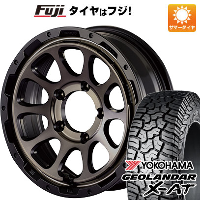 クーポン配布中 【新品】ジムニーシエラ 夏タイヤ ホイール4本セット 215/70R16 ヨコハマ ジオランダー X AT G016 モーターファーム ファームD10 16インチ :fuji 16701 120882 33253 33253:フジコーポレーション