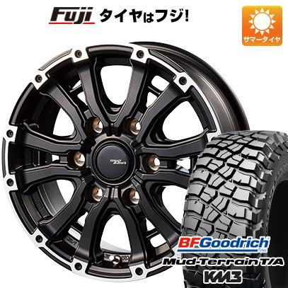 【新品国産6穴139.7車】 夏タイヤ ホイール4本セット 265/70R17 BFグッドリッチ マッドテレーンT/A KM3 インターミラノ MUD BAHN XR 600S 17インチ :fuji 11822 148411 26507 26507:フジコーポレーション