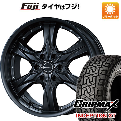 【新品国産6穴139.7車】 夏タイヤ ホイール4本セット 285/50R20 GRIPMAX インセプション X/T RWL(2021年製) エムズスピード ジュノウ クリスタルライン 20インチ :fuji 11803 126735 39584 39584:フジコーポレーション