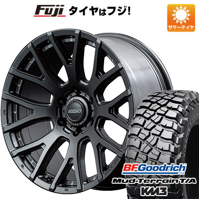 【新品国産6穴139.7車】 夏タイヤ ホイール4本セット 285/55R20 BFグッドリッチ マッドテレーンT/A KM3 レイズ デイトナ F8ゲイン 20インチ :fuji 11803 139643 26500 26500:フジコーポレーション