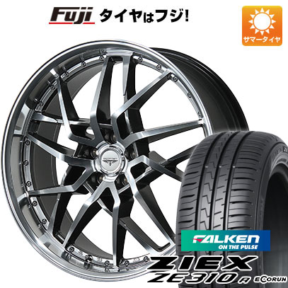 【新品国産5穴114.3車】 夏タイヤ ホイール４本セット 225/45R18 ファルケン ジークス ZE310R エコラン(限定) トピー ドルフレン ゴディオ 数量限定 18インチ｜fujicorporation