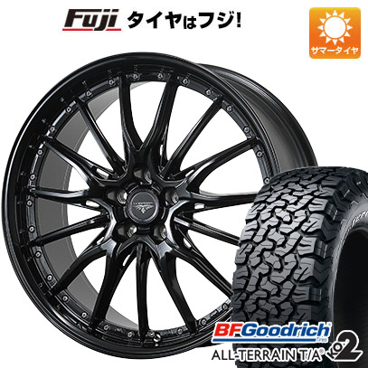 【新品国産5穴114.3車】 夏タイヤ ホイール4本セット 225/65R17 BFグッドリッチ オールテレーンT/A KO2 RBL トピー ドルフレン ヒューバー 17インチ｜fujicorporation