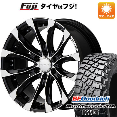 【新品国産6穴139.7車】 夏タイヤ ホイール4本セット 285/55R20 BFグッドリッチ マッドテレーンT/A KM3 ヴァルド ジャレット 20インチ :fuji 11803 96586 26500 26500:フジコーポレーション