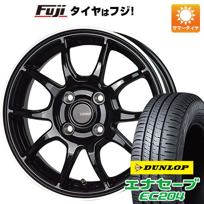 【新品 軽自動車】 夏タイヤ ホイール４本セット 155/65R13 ダンロップ エナセーブ EC204 ホットスタッフ ジースピード P-06 13インチ｜fujicorporation