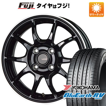 【パンク保証付】【新品国産4穴100車】 夏タイヤ ホイール4本セット 185/65R15 ヨコハマ ブルーアース RV 03 HOT STUFF ジースピード P 06 15インチ :fuji 1921 146447 36889 36889:フジコーポレーション