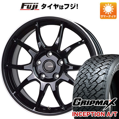 【新品国産5穴114.3車】 夏タイヤ ホイール4本セット 215/65R16 グリップマックス インセプション A/T RWL(限定) ホットスタッフ ジースピード P 06 16インチ :fuji 1310 146451 37272 37272:フジコーポレーション