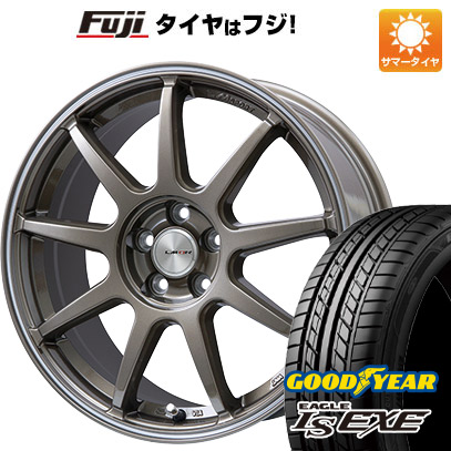 【新品国産5穴114.3車】 夏タイヤ ホイール4本セット 225/55R17 グッドイヤー イーグル エルエス エグゼ(限定) レアマイスター LMスポーツLM QR 17インチ :fuji 1861 137356 32119 32119:フジコーポレーション