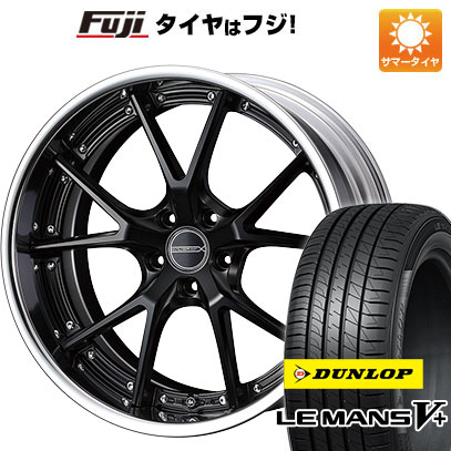 【新品国産5穴100車】 夏タイヤ ホイール4本セット 245/45R19 ダンロップ ルマン V+(ファイブプラス) ウェッズ マーベリック 905S 19インチ｜fujicorporation