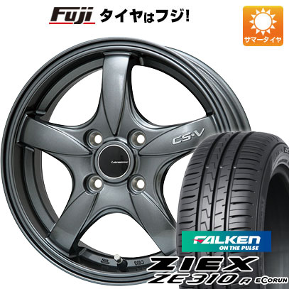 ZIEX 【新品国産車用 4穴100車】 夏タイヤ ホイール4本セット 195 