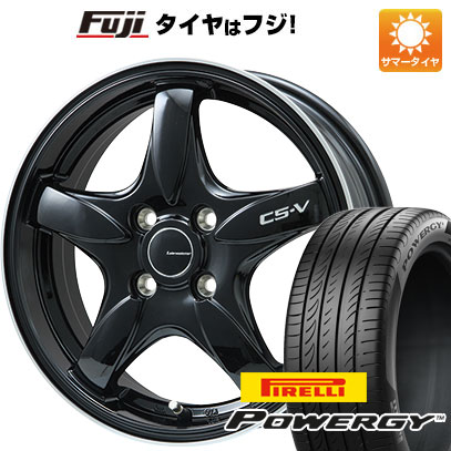 【新品】シエンタ 2022- 夏タイヤ ホイール4本セット 185/65R15 ピレリ パワジー レアマイスター CS-V(グロスブラック/リムポリッシュ) 15インチ