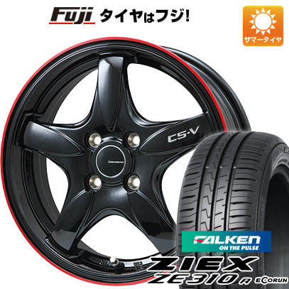 ZIEX 【新品国産4穴100車】 夏タイヤ ホイール4本セット 195