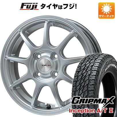 新品 ハスラー デリカミニ(4WD) サマータイヤ ホイール4本セット 165/60R15 GRIPMAX インセプション A/TII RWL(限定) レアマイスター LMスポーツLM QR 15インチ :fuji 21761 137308 42828 42828:フジコーポレーション