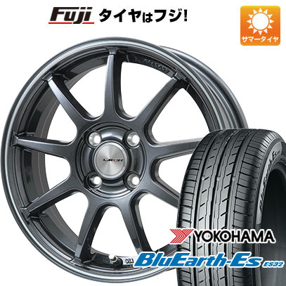 【新品国産4穴100車】 夏タイヤ ホイール4本セット 185/60R16 ヨコハマ ブルーアース ES32 レアマイスター LMスポーツLM QR ガンメタ/ラインポリッシュ 16インチ :fuji 13442 137343 35496 35496:フジコーポレーション