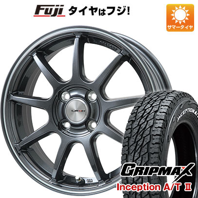 新品 ハスラー デリカミニ(4WD) サマータイヤ ホイール4本セット 165/60R15 GRIPMAX インセプション A/TII RWL(限定) レアマイスター LMスポーツLM QR 15インチ :fuji 21761 137339 42828 42828:フジコーポレーション