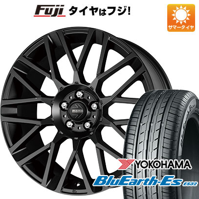 【新品国産4穴100車】 夏タイヤ ホイール4本セット 205/40R17 ヨコハマ ブルーアース ES32 モモ リベンジ 17インチ｜fujicorporation