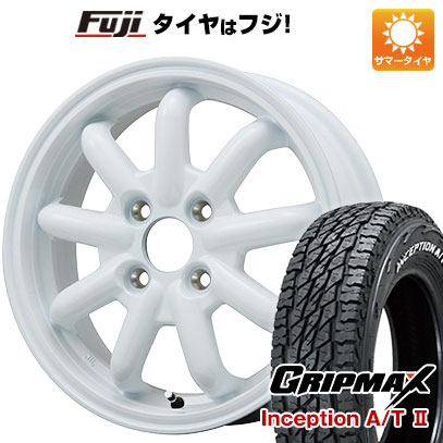 グリップマックス - 【新品 軽自動車】軽虎 夏タイア 車輪4本仕掛ける 145R12C 80/78N インセプション A/TII RWL(押さえる) 見ず知らずKST-9改 12in 夏タイヤ、ホイールセット-タイヤ、ホイール