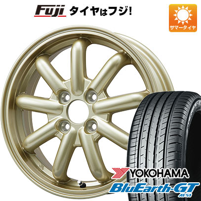 【新品 軽自動車】N BOX タント 夏タイヤ ホイール4本セット 155/65R14 ヨコハマ ブルーアース GT AE51 ブランドルライン ストレンジャーKST 9改 14インチ :fuji 10161 142316 28581 28581:フジコーポレーション