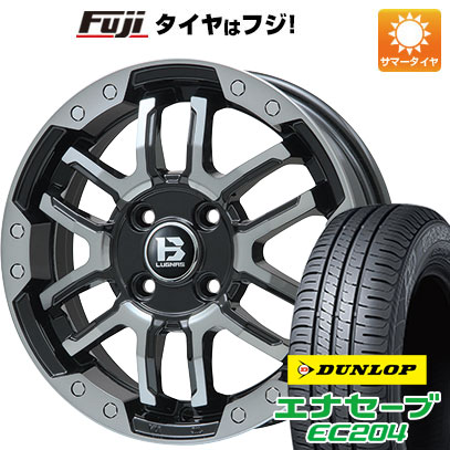 クーポン配布中 【新品国産4穴100車】 夏タイヤ ホイール4本セット 185/60R16 ダンロップ エナセーブ EC204 ビッグウエイ B LUGNAS FRD 16インチ :fuji 13442 137784 25573 25573:フジコーポレーション