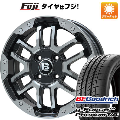 【新品国産4穴100車】 夏タイヤ ホイール４本セット 205/45R17 BFグッドリッチ(フジ専売) g FORCE フェノム T/A ビッグウエイ B LUGNAS FRD 17インチ :fuji 1669 137809 41269 41269:フジコーポレーション