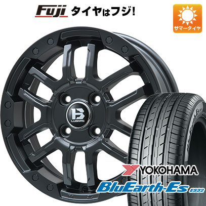 クーポン配布中 【新品国産4穴100車】 夏タイヤ ホイール4本セット 195/50R16 ヨコハマ ブルーアース ES32 ビッグウエイ B LUGNAS FRD(マットブラック) 16インチ :fuji 1502 137786 35488 35488:フジコーポレーション