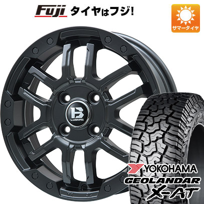 【新品国産5穴114.3車】 夏タイヤ ホイール4本セット 215/70R16 ヨコハマ ジオランダー X-AT G016 ビッグウエイ B-LUGNAS FRD(マットブラック) 16インチ｜fujicorporation