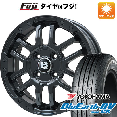 【パンク保証付】【新品 軽自動車】エブリイワゴン 夏タイヤ ホイール4本セット 165/60R14 ヨコハマ ブルーアース RV-03CK ビッグウエイ B-LUGNAS FRD 14インチ