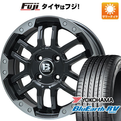 【パンク保証付】【新品国産5穴114.3車】 夏タイヤ ホイール4本セット 215/60R16 ヨコハマ ブルーアース RV 03 ビッグウエイ B LUGNAS FRD 16インチ :fuji 1601 137787 36882 36882:フジコーポレーション